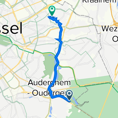 50.811° N 4.443° W to 50.853° N 4.429° W