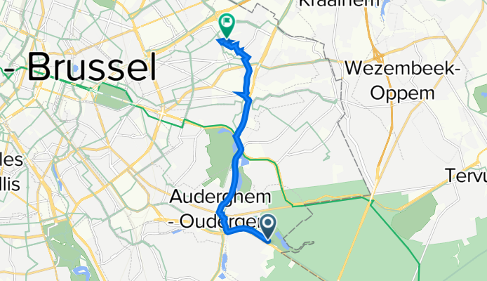 50.811° N 4.443° W to 50.853° N 4.429° W