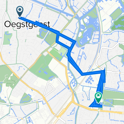 Irislaan 139–179, Oegstgeest naar Zwarte Pad, Leiden