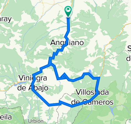 Baños Rio Tobia-- Pto Montenegro-Peña Hincada