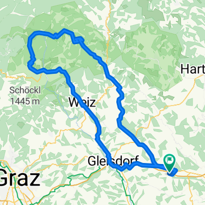 Teichalm über Brandlucken