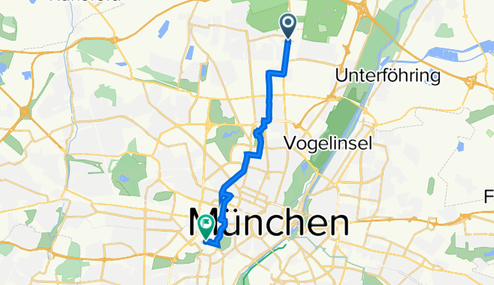 Ingolstädter Straße, München nach Ridlerstraße 1, München