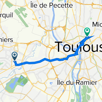 32 Avenue François Verdier, Tournefeuille à 13 Boulevard Matabiau, Toulouse