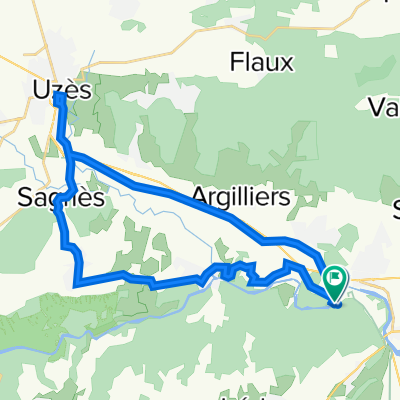 Uzès - Pont du Gard