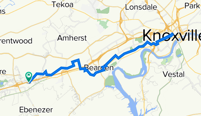 Greenway Rte to WFP and Back