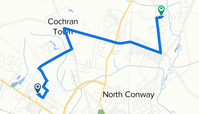 Route to 220 Spencerswood Dr, Conway