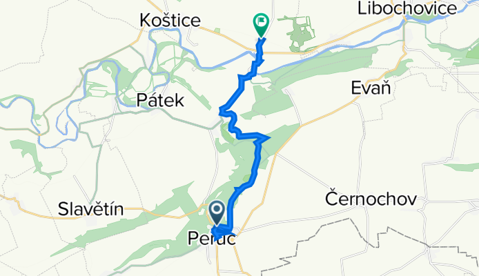 2019_01 Peruc - Křesín pěšky