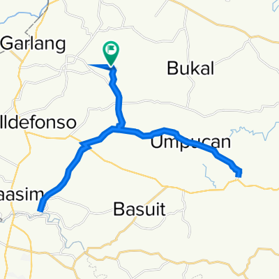 Sta Catalina - Sumandig 275, San Ildefonso to Sta Catalina - Sumandig 275, San Ildefonso