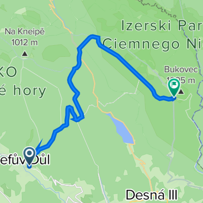 2019_01 Josefův Důl - Jizerka běžky