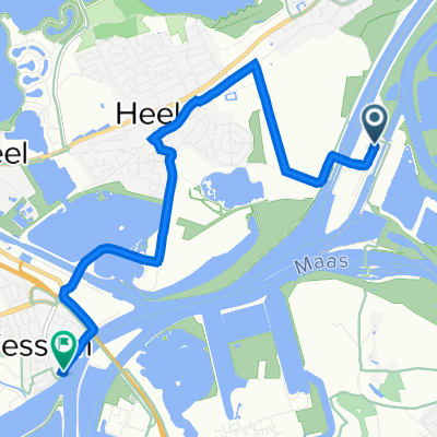 Sluisweg 11, Heel naar Maasboulevard, Wessem