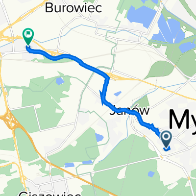 1000-lecia Państwa Polskiego 30A, Mysłowice do Marcinkowskiego 2, Katowice