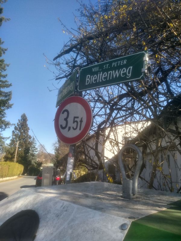 Waltendorfer Hauptstraße 196, Graz to Waltendorfer Hauptstraße 184, Graz