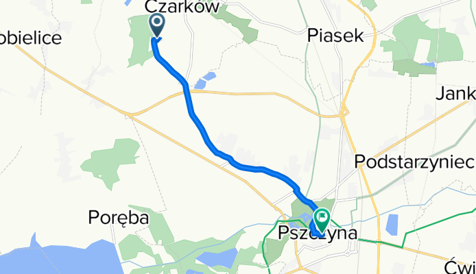 Leśna 47, Czarków do Tkacka 1, Pszczyna