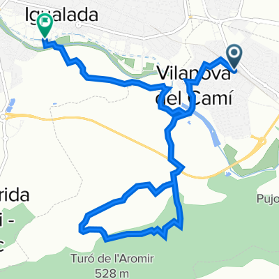 Vilanova del Camí - Igualada - Vilanova del Camí - Igualada