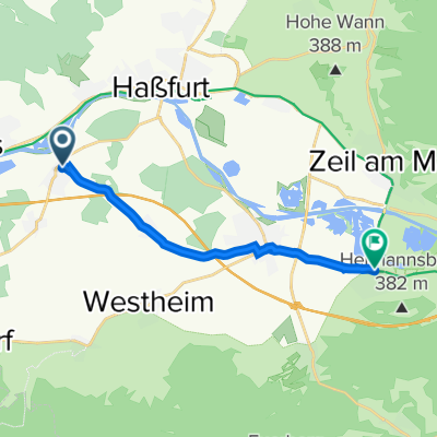 Hofäckerstraße 15, Wonfurt nach St2277 35, Sand am Main