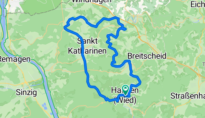Wiedtal-Rheinhöhenweg-Runde
