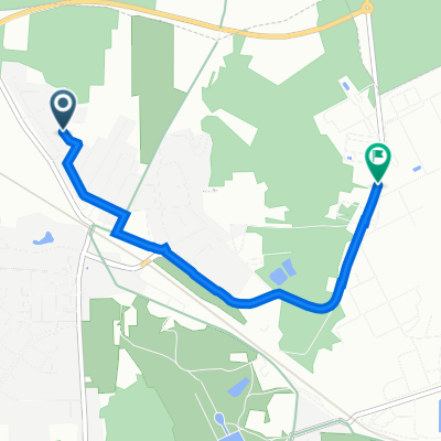 Leszczynowa 8, Brzeg Dolny do Henryka Sienkiewicza 196, Brzeg Dolny