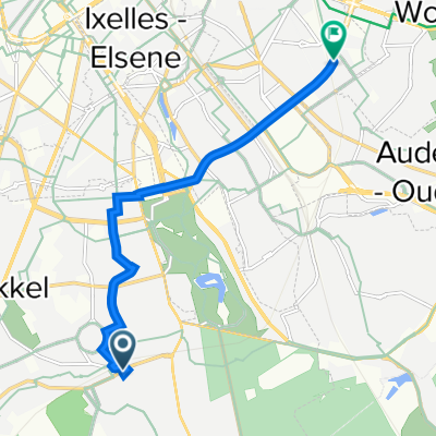 Chaussée de Saint-Job 763, Uccle to Boulevard Louis Schmidt 93–109, Etterbeek