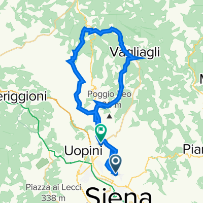 Vagliagli e Fonterutoli in MTB 35km