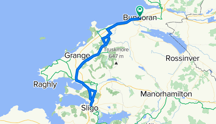 Pedal Pusher- Bundoran to Sligo and back- 45 miles