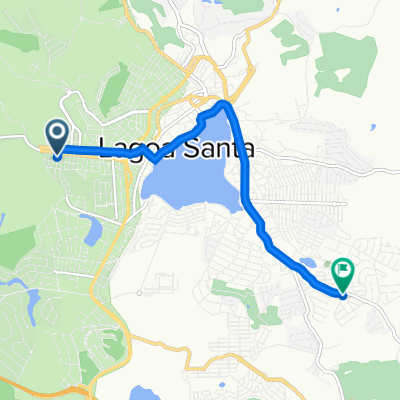 -19.637° N -43.916° W a -19.658° N -43.869° W