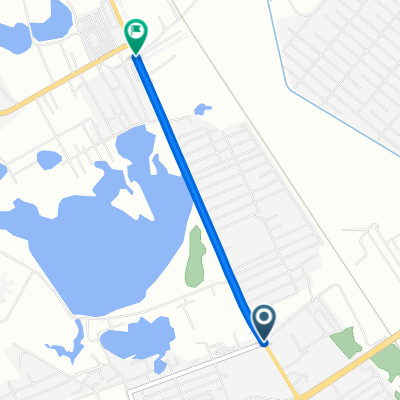 От Забратская подстанция, Zabrat до Мамедлинский круг