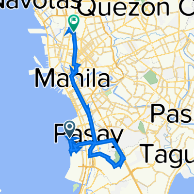 Seaside Boulevard, Pasay to JXJJ+4X8, Manila