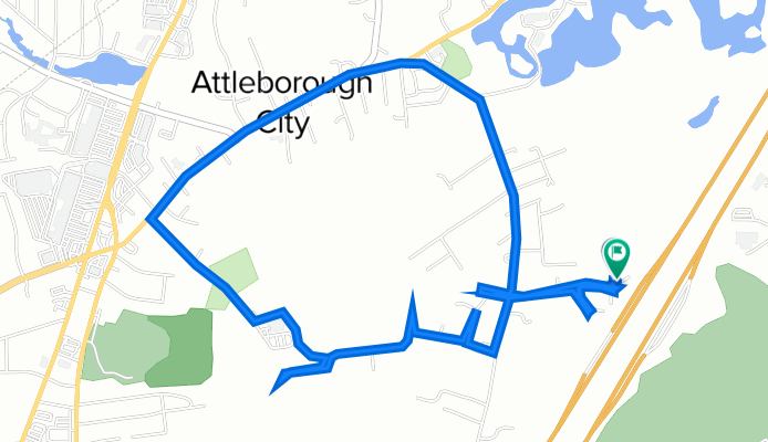 60 Laura Dr, Attleboro to 60 Laura Dr, Attleboro