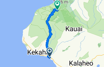 Route in der Bikemap App öffnen