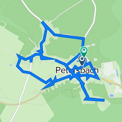 De Lotissement Pochum 12, Petersbach à Lotissement Poschum 25, Petersbach