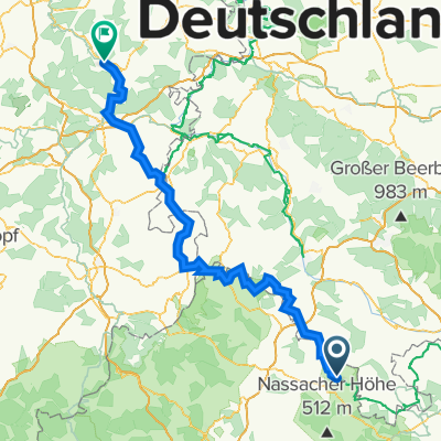 Tag 4 - Eyershausen nach Rotenburg an der Fulda