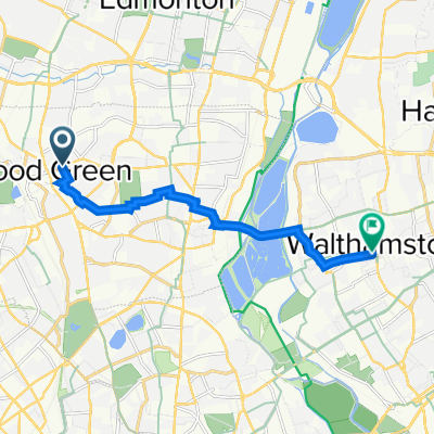 Lordship Lane 671 to Walthamstow Central station