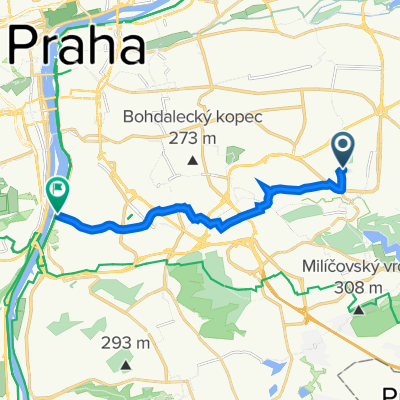 Za drahou 1623, Prague to Jeremenkova, Prague
