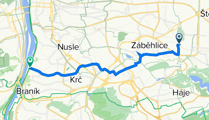 Za drahou 1623, Prague to Jeremenkova, Prague