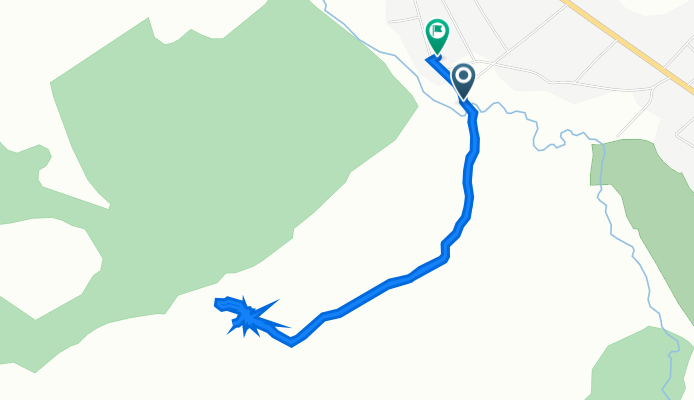 Route to Strada Mică, Tătărăştii de Jos