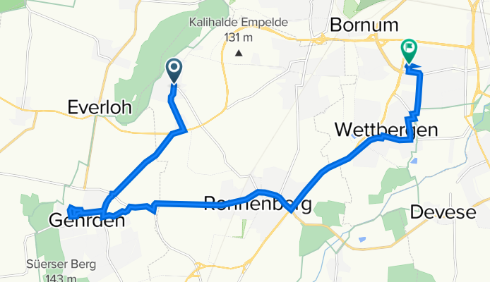 Am Steinweg 18, Ronnenberg nach Munzeler Straße 10A, Hannover