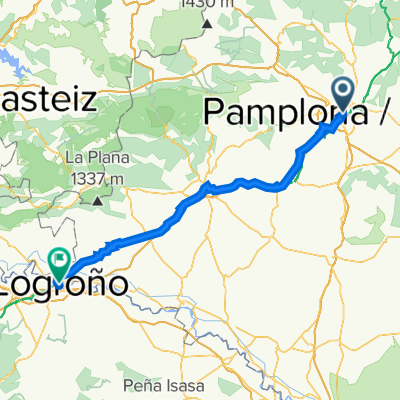 Pamplona to Logrono