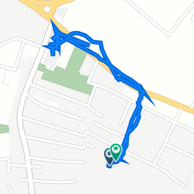 Moderate route in