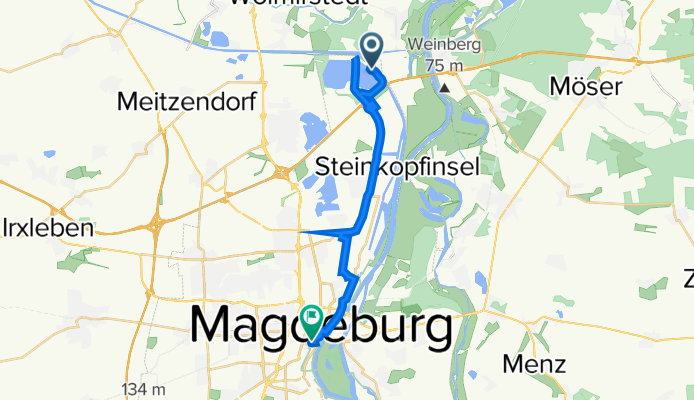 Elbe 14.0 Schiffshebewerk - Magdeburg (Retour)