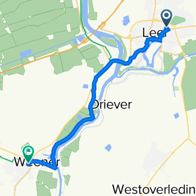 Marienstraße 15, Leer (Ostfriesland) nach Bahnhofstraße 14, Weener