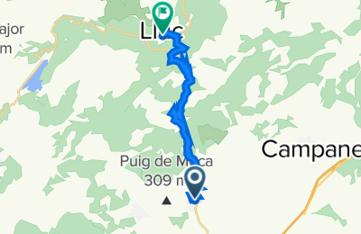 Route in der Bikemap App öffnen