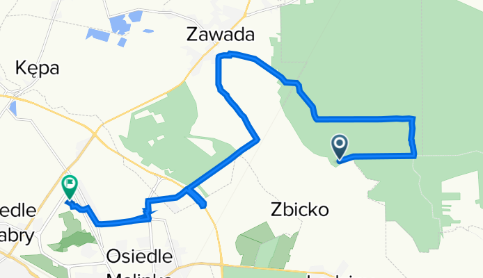 Trasa z Droga bez nazwy