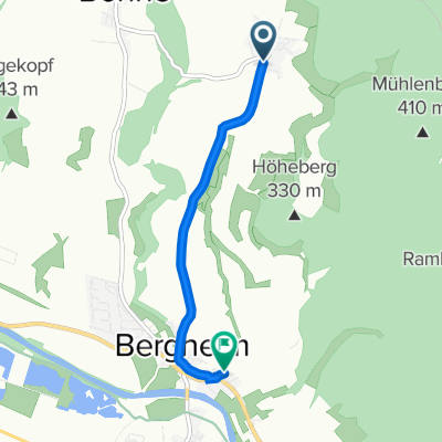 Königsstraße 24, Edertal nach Am Böhlweg 2, Edertal