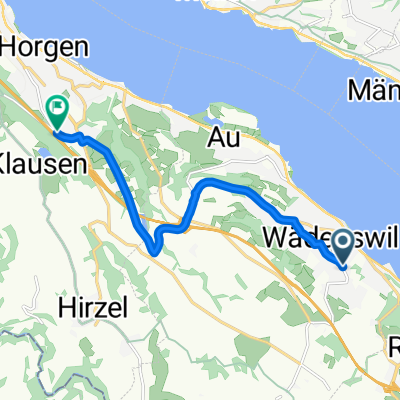 Wädenswil - Horgen, Arbeitsweg