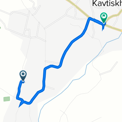 Shida Kartli to Kaspi - Kavtiskhevi Road