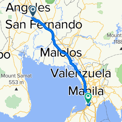 3JHC+R6P, San Fernando to Gomburza Street 8410, Parañaque