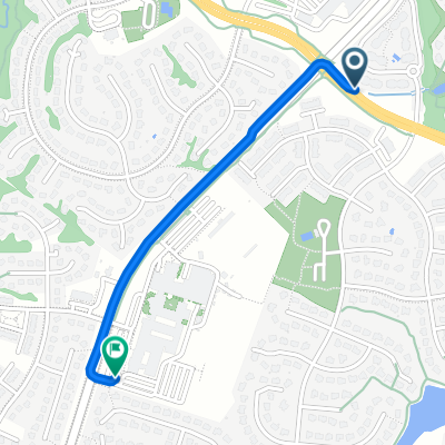 39.027° N -77.486° W to 39.021° N -77.493° W