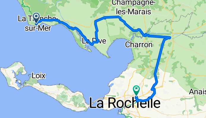 8 La Tranche sur Mer bis La Rochelle