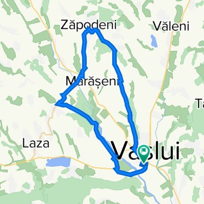 Vaslui - Delea - Zapodeni - Brodoc - Vaslui