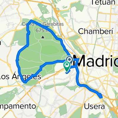 Paseo de Extremadura, 41–53, Madrid a Calle de Pericles, 28, Madrid